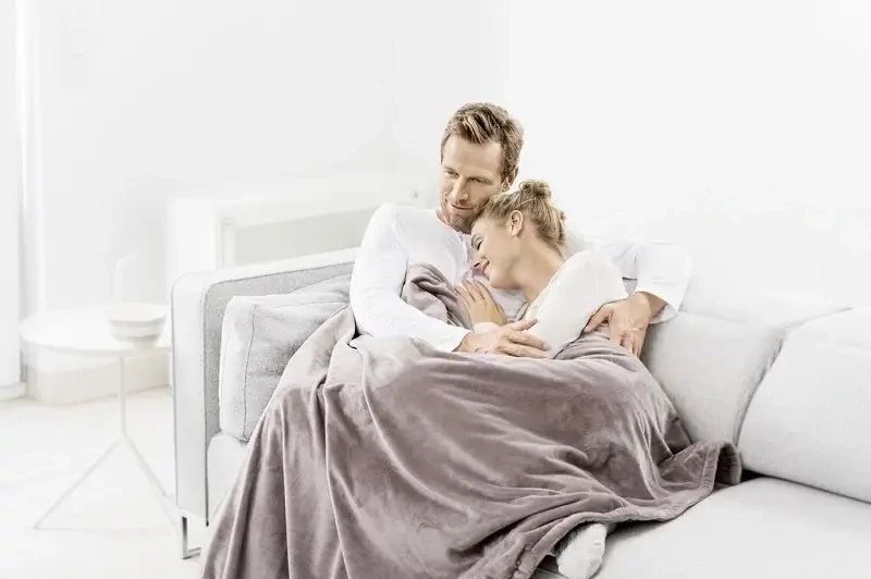 BEURER HD75 fűthető melegítő takaró 180 x 130 cm taupe