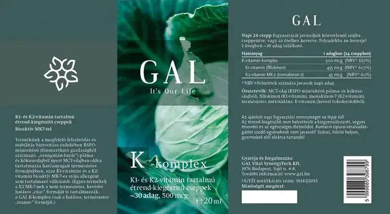 gal-k-komplex-hatoanyag